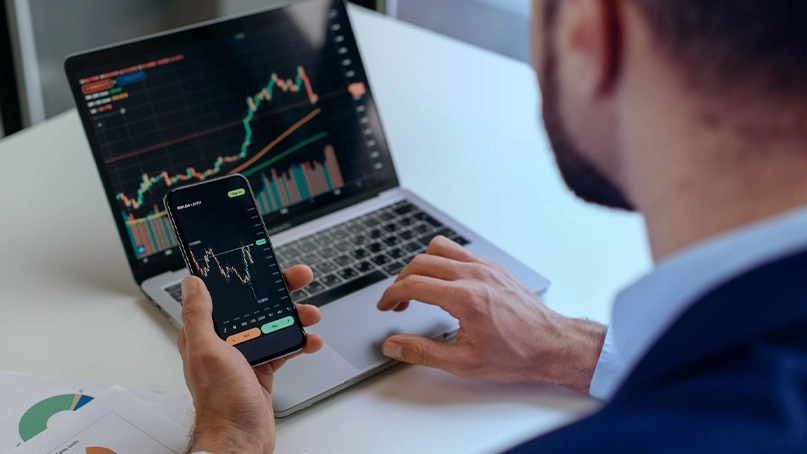 Panel de control de trading de Temarionx